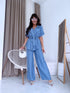 ELYNDI LUX set "KOLKA" - GREY-BLUE